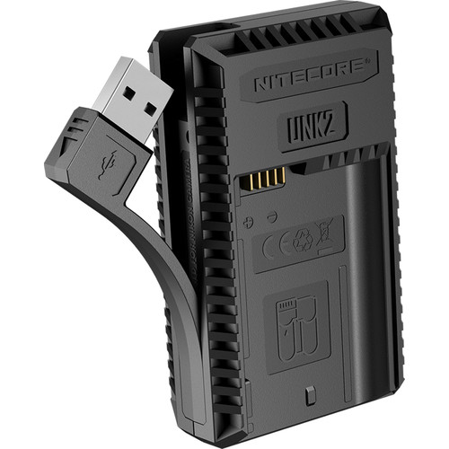 NITECORE UNK1 USB Charger for Nikon EN-EL14/EN-EL14A/EN-EL15B