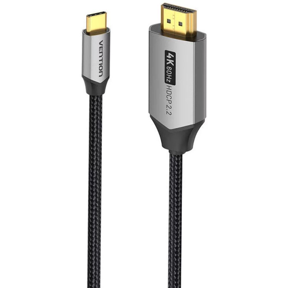 Vention USB-C to HDMI Cable 2M Black Aluminum Alloy Type VEN CGOBH