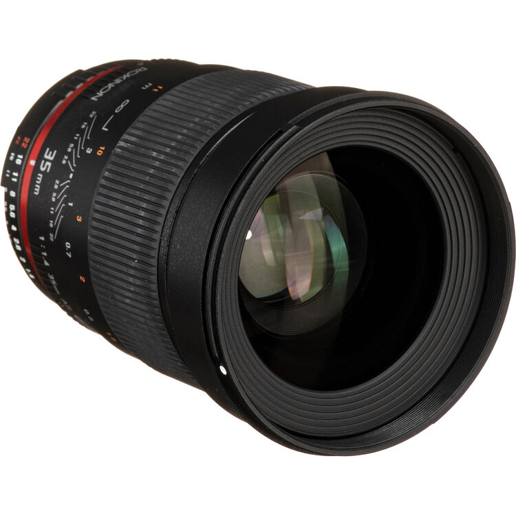 ROKINON 35MM  T1.4 NIKON LENS