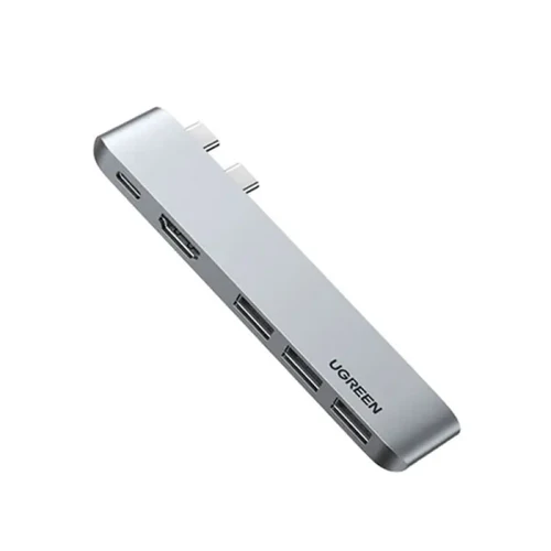 UGREEN CM251 5-in-2 (DUAL) USB-C MAC docking HDMI 4k 100W PD 60559