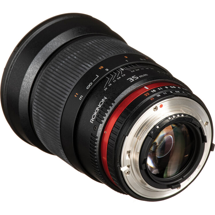 ROKINON 35MM  T1.4 NIKON LENS