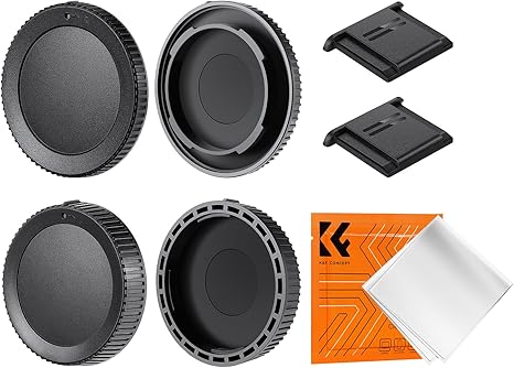 K&F BODY AND LENS REAR CAP-CANON 2225 - Gallery Image 1