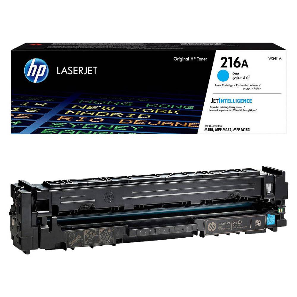 HP 216A Cyan Original LaserJet Toner Cartridge - W2411A - Gallery Image 1