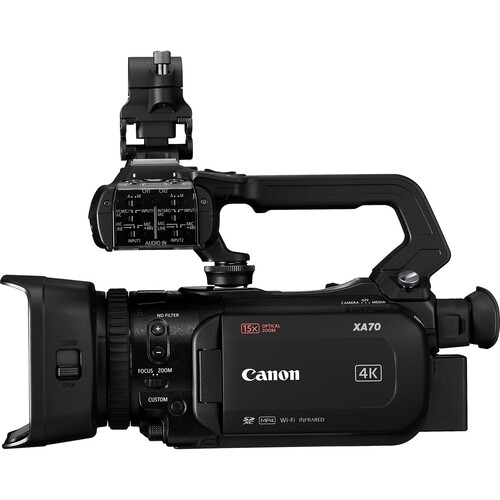 Canon XA70 UHD 4K30 Camcorder with Dual-Pixel Autofocus - Gallery Image 3