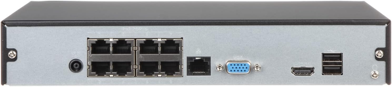 DAHUA 8 Channel Network Video Recorder DHI-NVR1108HS-8P-S3/H 8CH POE - Gallery Image 2