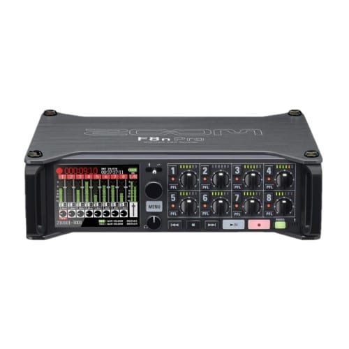 Zoom F8n Pro 8-Input / 10-Track Multitrack Field Recorder - Gallery Image 2