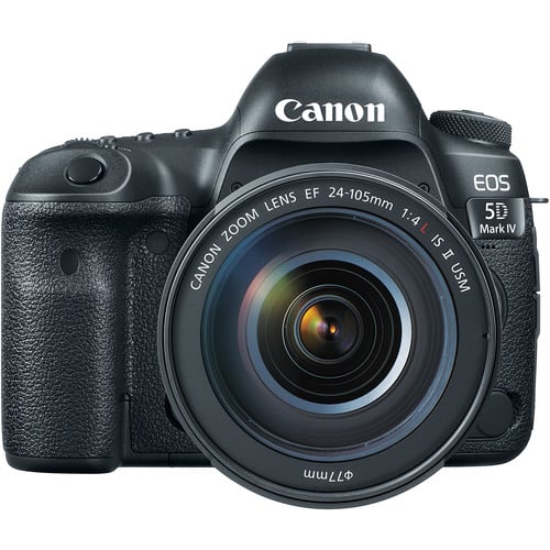 Canon EOS 5D Mark IV DSLR Camera with 24-105mm f/4L II Lens - Gallery Image 2