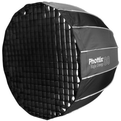 Phottix Raja Deep Parabolic Softbox with Grid (80cm) - Gallery Image 3
