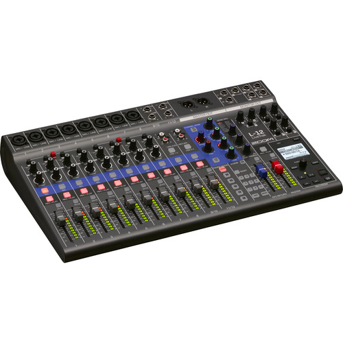 Zoom LiveTrak L-12 - 12-Channel Digital Mixer & Multitrack Recorder - Gallery Image 3