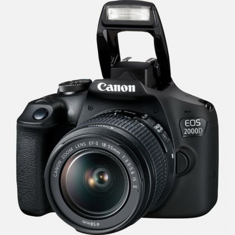 Canon EOS 2000D DSLR Camera with 18-55mm Lens - Gallery Image 3