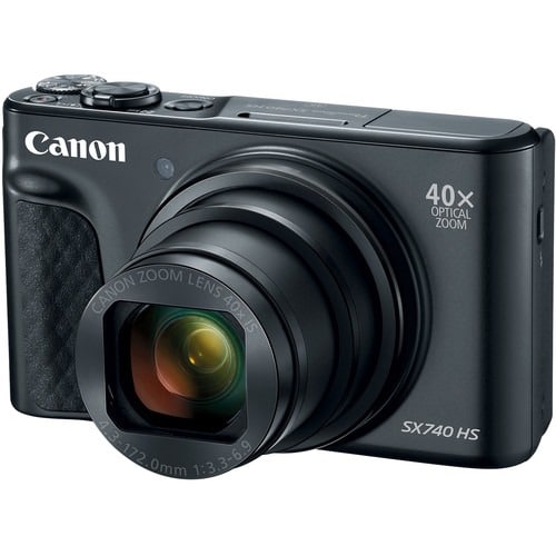 Canon PowerShot SX740 HS Digital Camera (Black) - Gallery Image 2