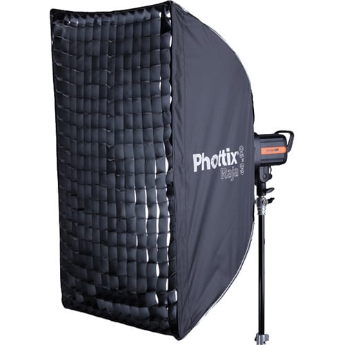 Phottix Raja Rectangular Softbox with Grid (60 x 90 cm) - Gallery Image 3