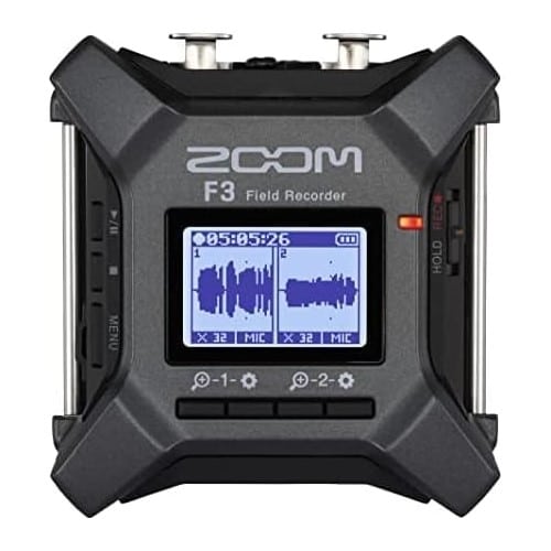 Zoom F3 2-Input / 2-Track Portable Field Recorder - Gallery Image 1