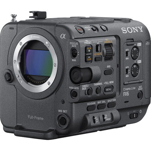 Sony FX6 Full-Frame Cinema Camera (Body Only) - Gallery Image 4