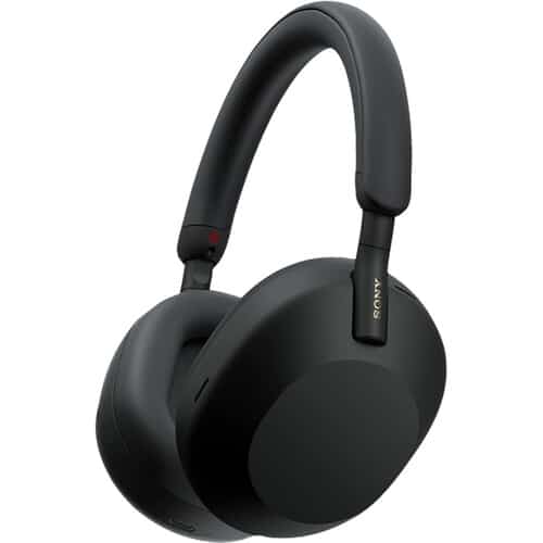 Sony WH-1000XM5 Noise-Canceling Wireless Over-Ear Headphones (Black) - Gallery Image 1