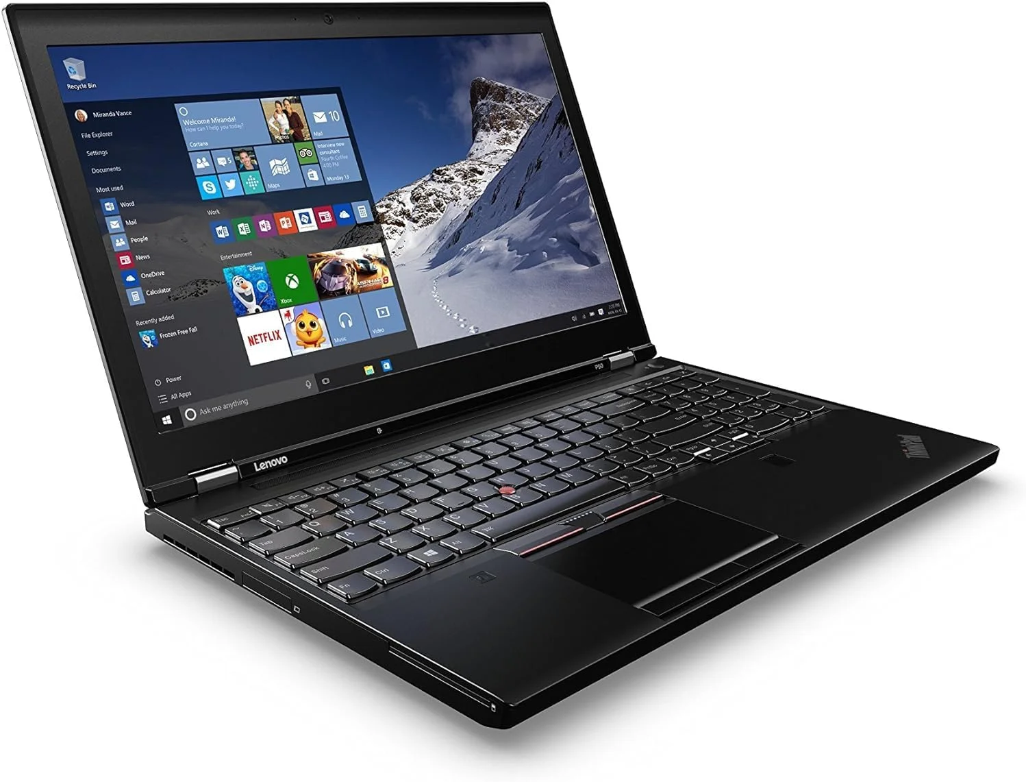 Lenovo ThinkPad P50 Core i7 6th Gen 16GB RAM 512GB SSD 4GB Dedicated Graphics Non-Touch - Gallery Image 3