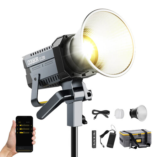 COLBOR 220W Bi-Color COB LED Video Light - Gallery Image 2